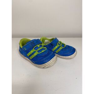 Stride Rite Jackson Blue Green Shoes Toddler 5